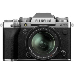 Цифровий фотоапарат Fujifilm X-T5 + XF 18-55mm F2.8-4 Kit Silver (16783056) фото 1