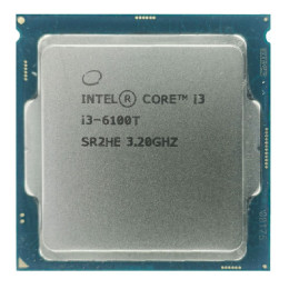 Процесор Intel Core i3-6100T (3M Cache, 3.40 GHz) фото 1