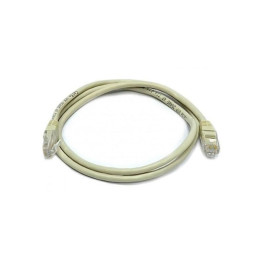 Патч-корд 0.5м, UTP, cat.6, CU, 24AWG, grey Kingda (KD-PAUT6050GY) фото 1