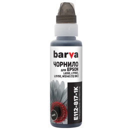 Чернила Barva Epson 112 100 мл, black, флакон OneKey 1K, pigm. (E112-817-1K) фото 1