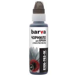 Чернила Barva Epson 106 100 мл, photo-black, флакон OneKey 1K (E106-782-1K) фото 1