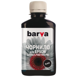 Чорнило Barva Epson 106 180 мл, photo-black (E106-787) фото 1