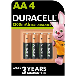 Аккумулятор Duracell AA HR6 1300mAh * 4 (5007324) фото 1