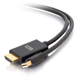 Кабель мультимедийный Mini DP to HDMI 1.8m C2G (CG84436) фото 1