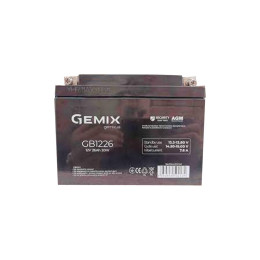 Батарея до ДБЖ Gemix GB 12V 26Ah Security (GB1226) фото 1