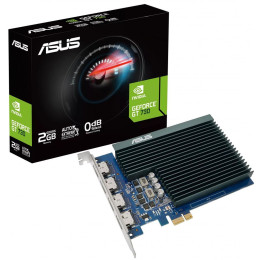 Видеокарта ASUS GeForce GT730 2048Mb 4*HDMI (GT730-4H-SL-2GD5) фото 1