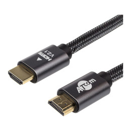 Кабель мультимедийный HDMI to HDMI 30.0m Premium V2.1 active Atcom (23730) фото 1