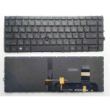 Клавіатура ноутбука HP EliteBook 745 G7/G8, 840 G7/G8 чорна з підсв ТП UA (A46214)
