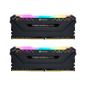 Модуль памяти для компьютера DDR4 16GB (2x8GB) 4000 MHz Vengeance RGB PRO Black Corsair (CMW16GX4M2K