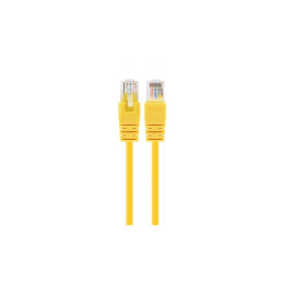 Патч-корд 0.25м UTP cat 6 CCA yellow Cablexpert (PP6U-0.25M/Y) фото 1