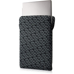 Чехол для ноутбука HP 15.6 Reversible Protective Blk/Geo Sleeve (2F2L0AA) фото 2