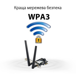 Мережева карта Wi-Fi ASUS PCE-AXE5400 (90IG07I0-ME0B10) фото 2