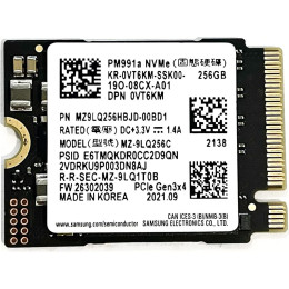 Накопитель SSD M.2 2230 256GB Samsung (MZ-9LQ256C) фото 1