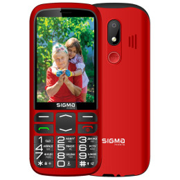 Мобильный телефон Sigma Comfort 50 Optima Type-C Red (4827798122327) фото 1