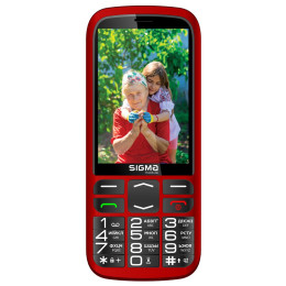 Мобільний телефон Sigma Comfort 50 Optima Type-C Red (4827798122327) фото 2