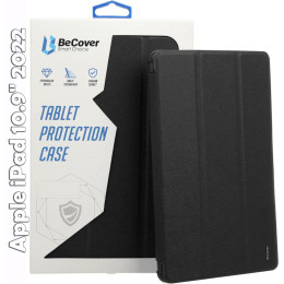 Чохол для планшета BeCover Smart Case Apple iPad 10.9 2022 Black (709189) фото 1