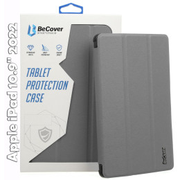 Чехол для планшета BeCover Smart Case Apple iPad 10.9 2022 Gray (709192) фото 1