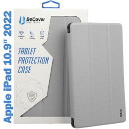 Чохол для планшета BeCover Tri Fold Soft TPU Silicone Apple iPad 10.9 2022 Gray (708521) фото 1