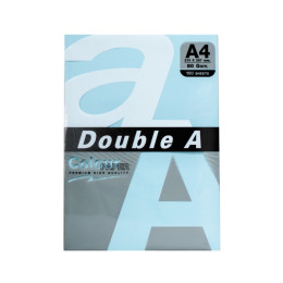 Бумага DoubleA А4, 80 г/м2, 100 арк, 5 colors, Rainbow3 Pastel (151308) фото 1