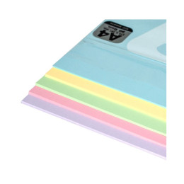 Папір DoubleA А4, 80 г/м2, 100 арк, 5 кольорів, Rainbow3 Pastel (151308) фото 2