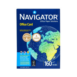 Папір Navigator Paper А4, OfficeCard, 160 г/м2, 250 арк, клас А (146613) фото 1