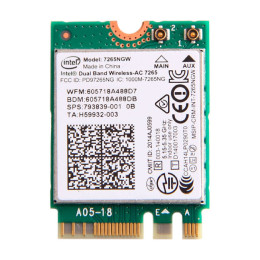 WiFi-адаптер Mini PCI-e (M.2 2230) Intel 7265 фото 1