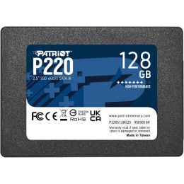 Накопитель SSD 2.5 128GB P220 Patriot (P220S128G25) фото 1