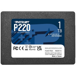 Накопитель SSD 2.5 1TB P220 Patriot (P220S1TB25) фото 1