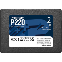 Накопитель SSD 2.5 2TB P220 Patriot (P220S2TB25) фото 1