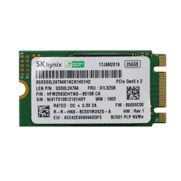 Накопитель SSD M.2 2260 256GB SK Hynix (01LX208) фото 1