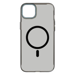 Чехол для мобильного телефона Armorstandart Y23 MagSafe Apple iPhone 14 Plus Transparent Black (ARM6 фото 1