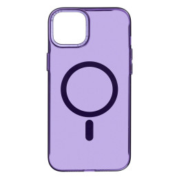 Чехол для мобильного телефона Armorstandart Y23 MagSafe Apple iPhone 14 Transparent Purple (ARM68329 фото 1