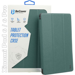 Чехол для планшета BeCover Smart Case Xiaomi Mi Pad 6 / 6 Pro 11 Dark Green (709493) фото 1