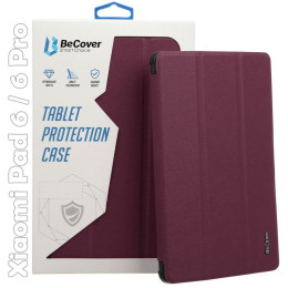 Чехол для планшета BeCover Smart Case Xiaomi Mi Pad 6 / 6 Pro 11 Red Wine (709503) фото 1