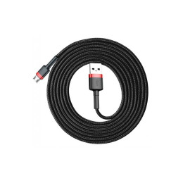 Дата кабель USB 2.0 AM to Micro 5P 1.0m Black-Red Baseus (514488) фото 2