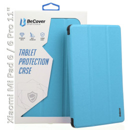 Чехол для планшета BeCover TPU Edge stylus mount Xiaomi Mi Pad 6 / 6 Pro 11 Blue (709559) фото 1