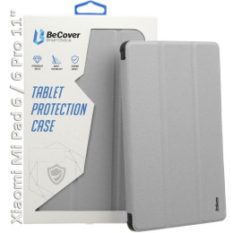 Чохол для планшета BeCover TPU Edge stylus mount Xiaomi Mi Pad 6/6 Pro 11 Sliver (709560) фото 1