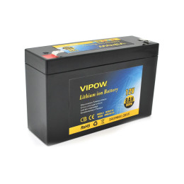 Батарея к ИБП Vipow 12V - 8Ah Li-ion (VP-1280LI) фото 1