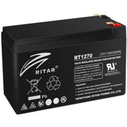 Батарея к ИБП Ritar AGM RT1270B, 12V-7Ah (RT1270B) фото 2