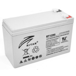 Батарея до ДБЖ Ritar AGM RT1290, 12V-9Ah (RT1290) фото 1