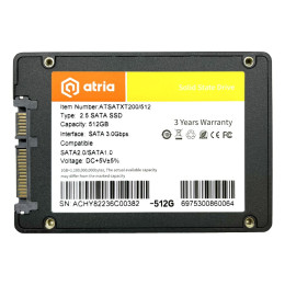 Накопитель SSD 2.5 512GB XT200 ATRIA (ATSATXT200/512) фото 2