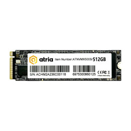 Накопитель SSD M.2 2280 512GB X500S ATRIA (ATNVMX500S/512) фото 1