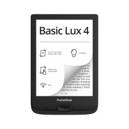 Электронная книга Pocketbook 618 Basic Lux 4, Black (PB618-P-CIS) фото 1