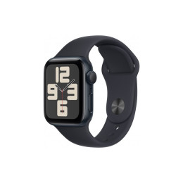 Смарт-часы Apple Watch SE 2023 GPS 40mm Midnight Aluminium Case with Midnight Sport Band - S/M (MR9X фото 1