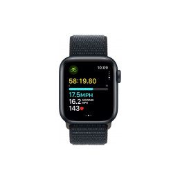 Смарт-часы Apple Watch SE 2023 GPS 40mm Midnight Aluminium Case with Midnight Sport Loop (MRE03QP/A) фото 2