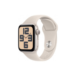 Смарт-часы Apple Watch SE 2023 GPS 40mm Starlight Aluminium Case with Starlight Sport Band - M/L (MR фото 1