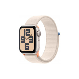 Смарт-часы Apple Watch SE 2023 GPS 40mm Starlight Aluminium Case with Starlight Sport Loop (MR9W3QP/ фото 1
