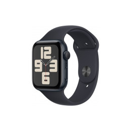 Смарт-часы Apple Watch SE 2023 GPS 44mm Midnight Aluminium Case with Midnight Sport Band - M/L (MRE9 фото 1