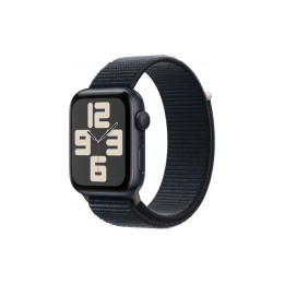 Смарт-часы Apple Watch SE 2023 GPS 44mm Midnight Aluminium Case with Midnight Sport Loop (MREA3QP/A) фото 1