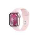 Смарт-часы Apple Watch Series 9 GPS 41mm Pink Aluminium Case with Light Pink Sport Band - M/L (MR943